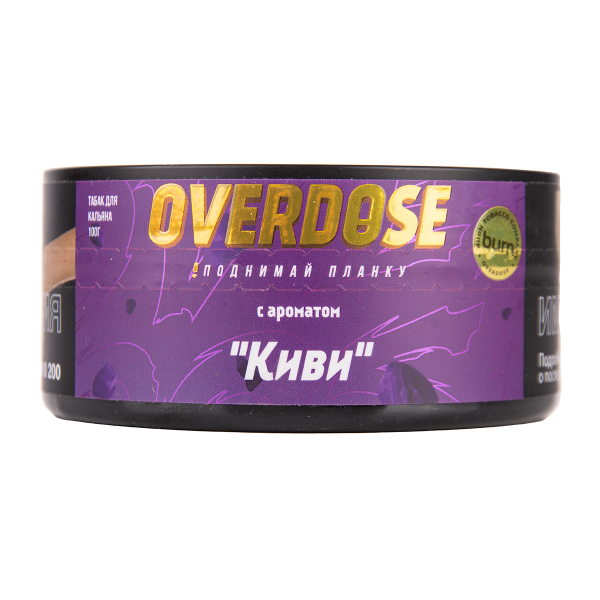 Табак Overdose Kiwi 100 грамм в Хабаровске
