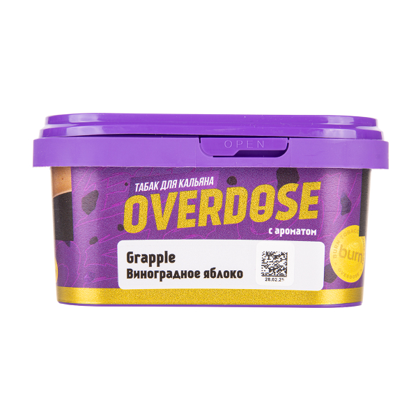 Табак Overdose Grapple 200 грамм в Хабаровске