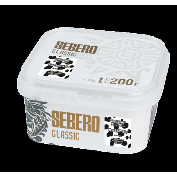 Табак Sebero Black& White 200 грамм в Хабаровске