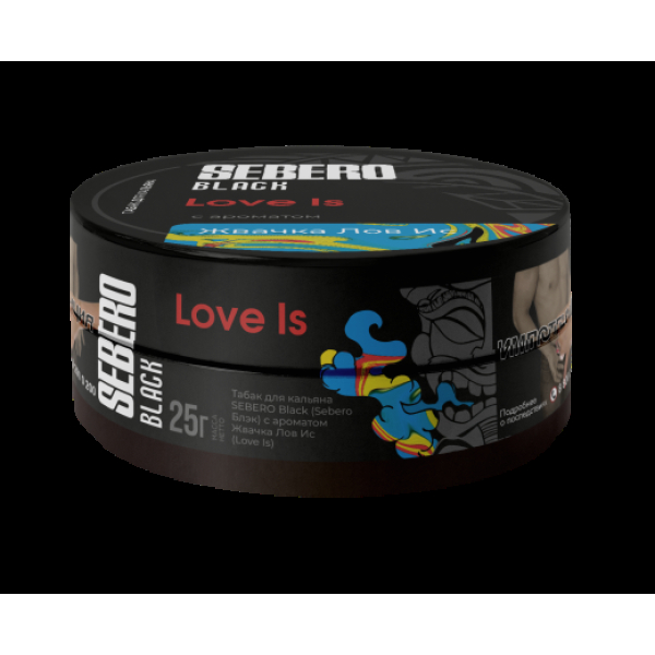 Табак Sebero Black Black Love Is 25 грамм в Хабаровске