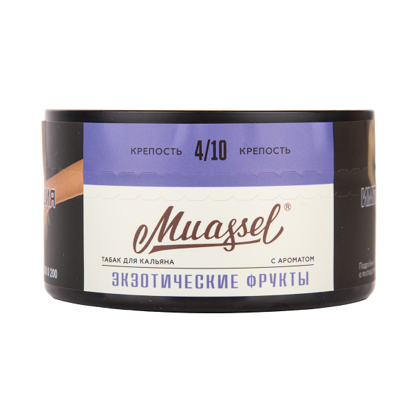 Табак Muassel Medium Экзотические Фрукты 200 грамм в Хабаровске