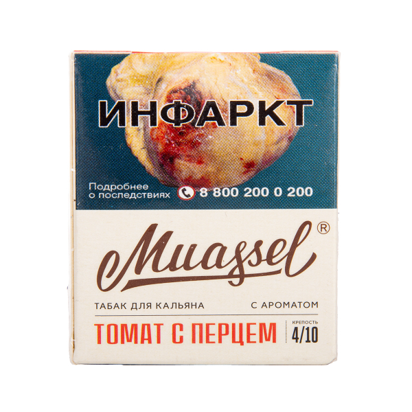 Табак Muassel Medium Томат С перцем 40 грамм в Хабаровске