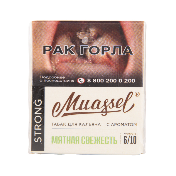 Табак Muassel Strong Мятная Свежесть 40 грамм в Хабаровске