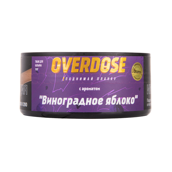 Табак Overdose Grapple 25 грамм в Хабаровске