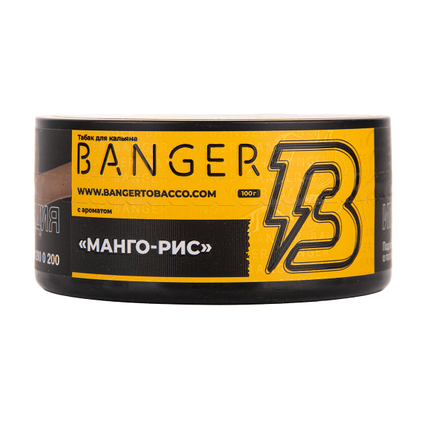 Табак Banger Mango Rice 100 грамм в Хабаровске