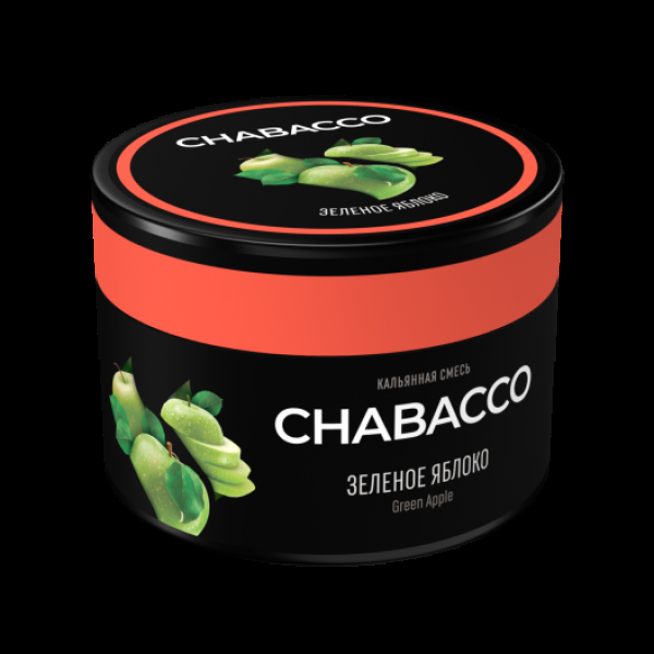 Бестабачная смесь Chabacco Medium Green Apple 40 грамм в Хабаровске