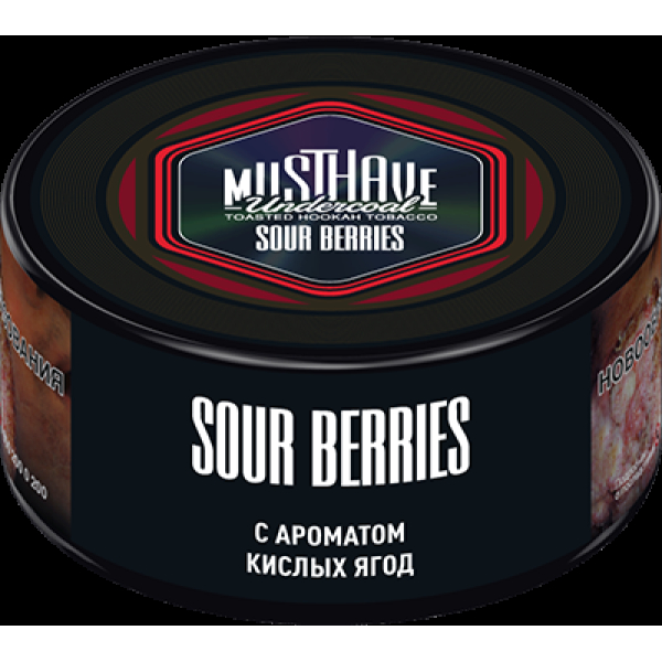Табак Must have Sour Berries 25 грамм в Хабаровске