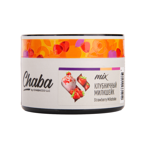 Бестабачная смесь Chaba Mix Strawberry Milkshake Nicotine Free 50 грамм в Хабаровске