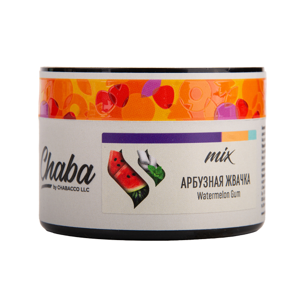 Бестабачная смесь Chaba Mix Watermelon Gum Nicotine Free 50 грамм в Хабаровске