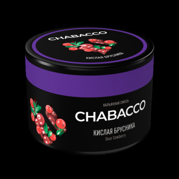 Бестабачная смесь Chabacco Medium Sour Cowberry 40 грамм в Хабаровске
