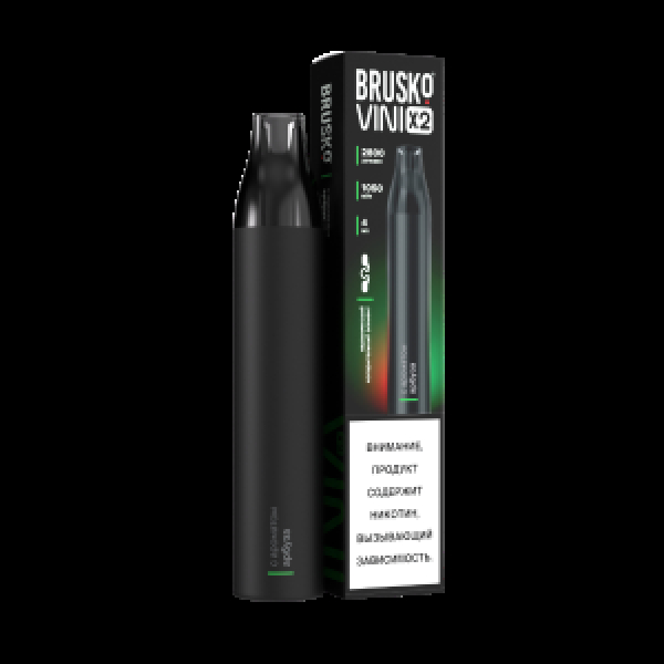 Электронка Brusko Vini X2 Арбуз 2800 затяжек в Хабаровске