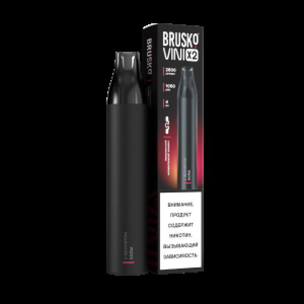 Электронка Brusko Vini X2 Кола 2800 затяжек в Хабаровске
