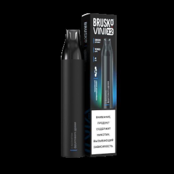 Электронка Brusko Vini X2 Фруктовое Драже 2800 затяжек в Хабаровске