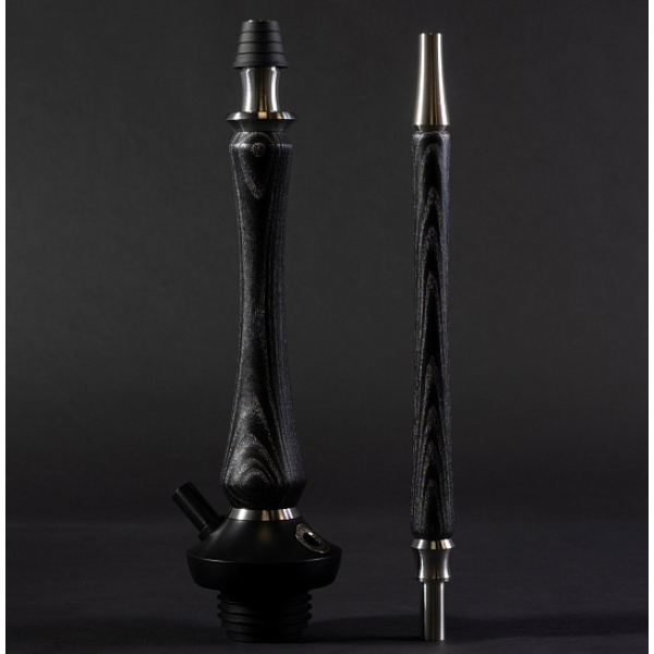 Кальян Union Hookah Sleek Рест Стандарт Черный С Серебром в Хабаровске