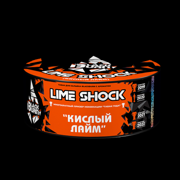 Табак BlackBurn Lime Shock 100 грамм в Хабаровске