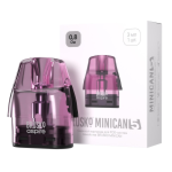 Картридж Brusko Minican 5 3 Мл 08 Ом Розовый Pink Упак. 1 Шт. в Хабаровске