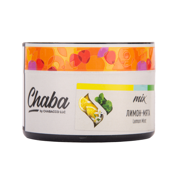 Бестабачная смесь Chaba Mix Lemon Mint Nicotine Free 40 грамм в Хабаровске