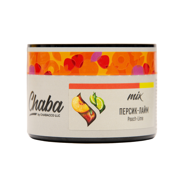 Бестабачная смесь Chaba Mix Peach Lime Nicotine Free 40 грамм в Хабаровске