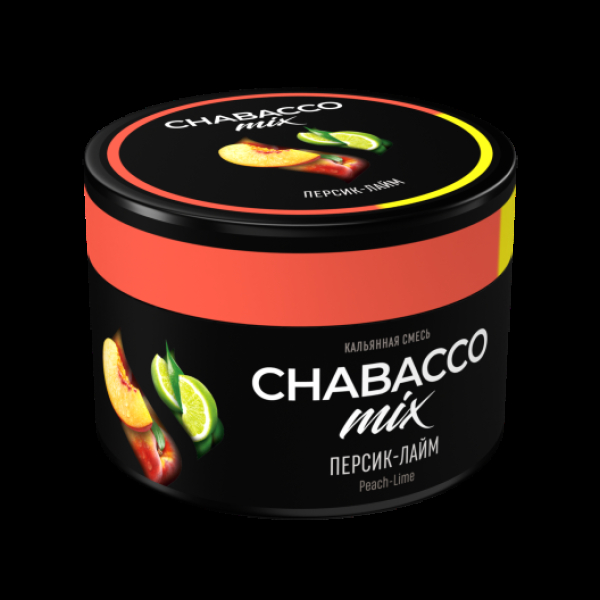 Бестабачная смесь Chabacco Mix Medium Peach Lime 40 грамм в Хабаровске