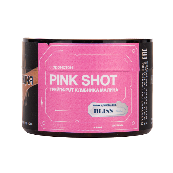 Табак BLISS Pink Shot 40 грамм в Хабаровске