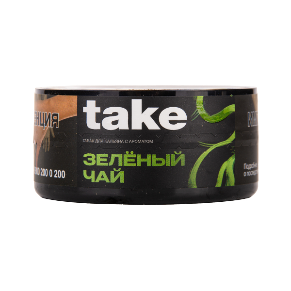 Табак TAKE Green Tea 25 грамм в Хабаровске