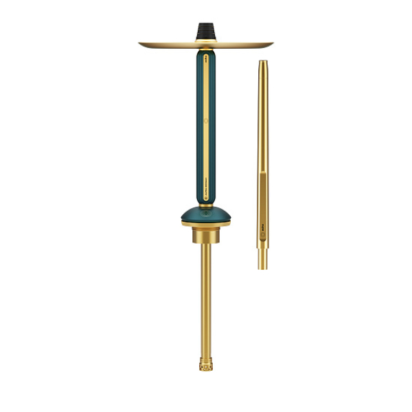 Кальян Alpha Hookah Echo Gold Emerald Green в Хабаровске