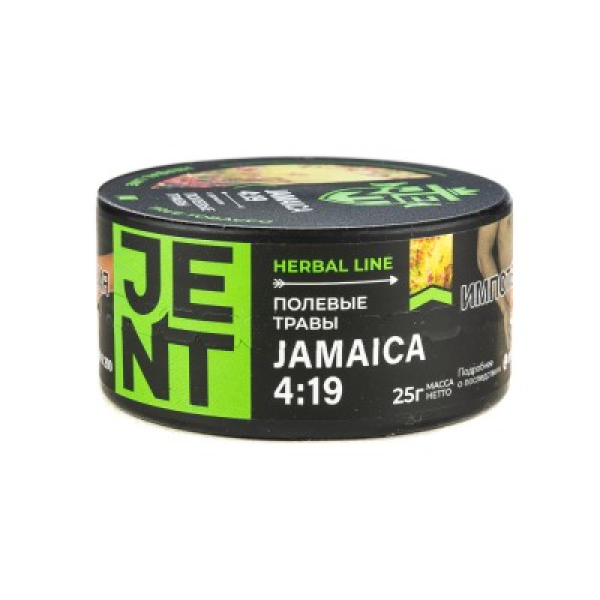 Табак Jent Herbal Line Jamaica 4 19 Полевые Травы 25 грамм в Хабаровске
