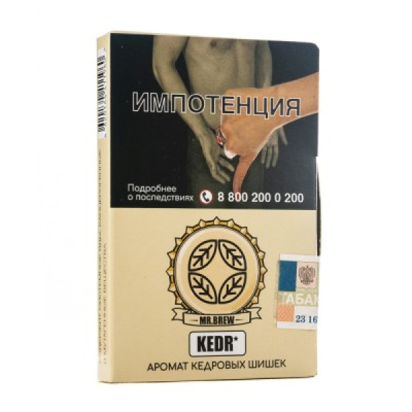 Табак Mr Brew Kedr Аромат Кедровых Шишек 25 грамм в Хабаровске