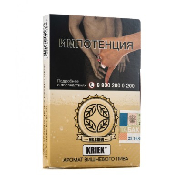 Табак Mr Brew Kriek Аромат Вишневого Пива 25 грамм в Хабаровске