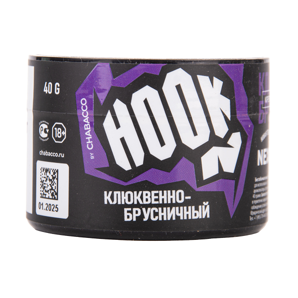 Табак Hook Клюквенно Брусничный 40 грамм в Хабаровске