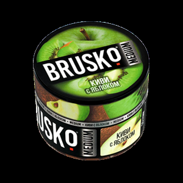 Бестабачная смесь Brusko Киви С   Яблоком 50 грамм в Хабаровске