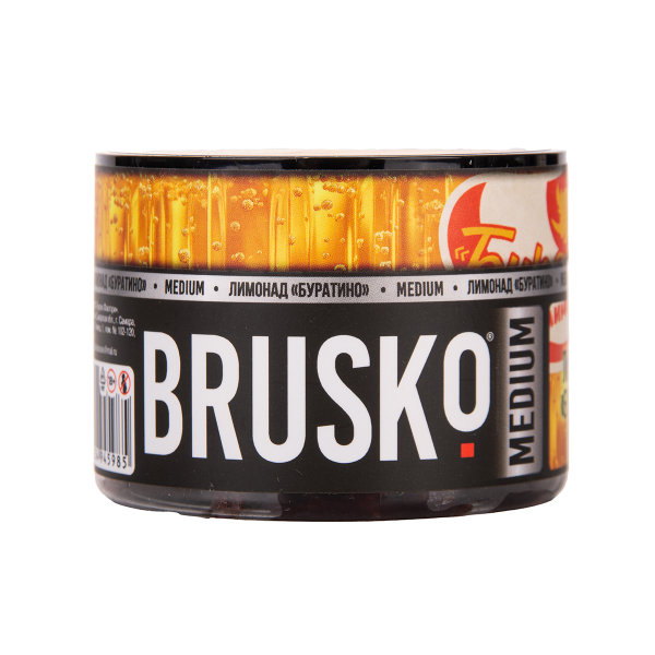 Бестабачная смесь Brusko Лимонад «   Буратино» 50 грамм в Хабаровске