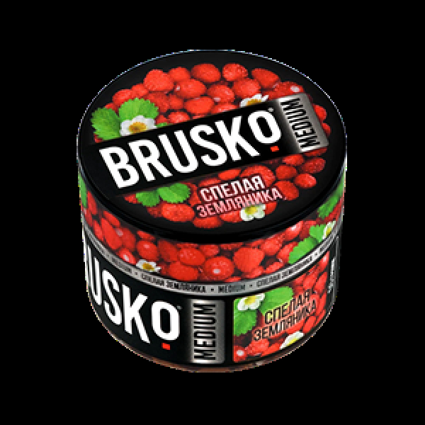 Бестабачная смесь Brusko Спелая Земляника 50 грамм в Хабаровске