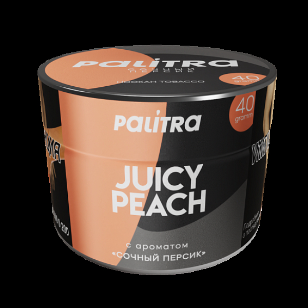 Табак Palitra Juicy Peach Сочный Персик 40 грамм в Хабаровске