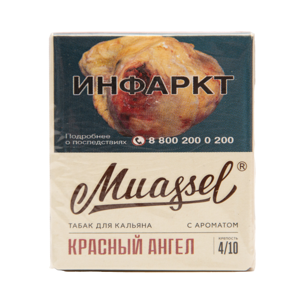 Табак Muassel Medium  Красный Ангел 40 грамм в Хабаровске