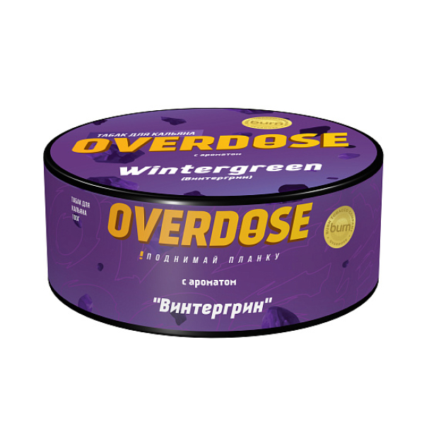 Табак Overdose Wintergreen 100 грамм в Хабаровске