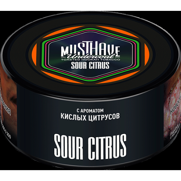 Табак Must Have Sour Citrus 125 грамм в Хабаровске