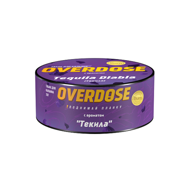 Табак Overdose Tequila Diabla 25 грамм в Хабаровске