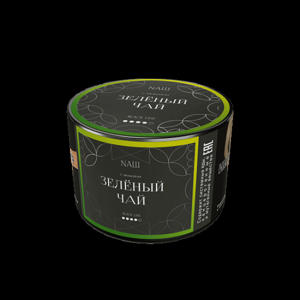 Табак Nаш Black Зелёный Чай 40 грамм в Хабаровске