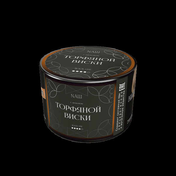 Табак Nаш Black Торфяной Виски 40 грамм в Хабаровске