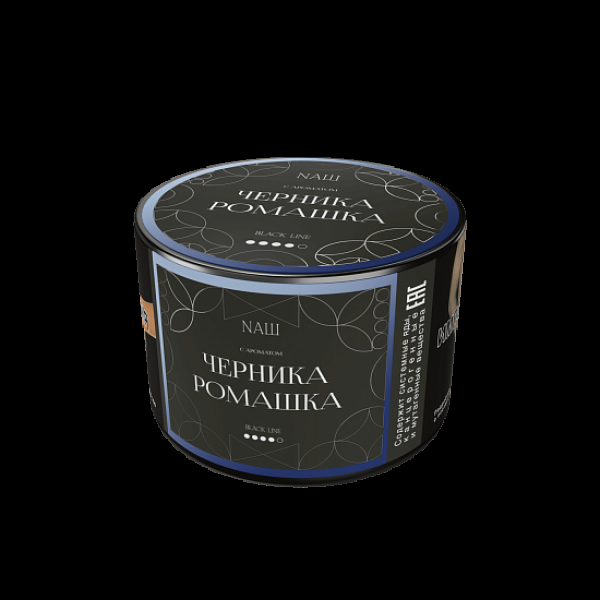 Табак Nаш Black Черника Ромашка 40 грамм в Хабаровске