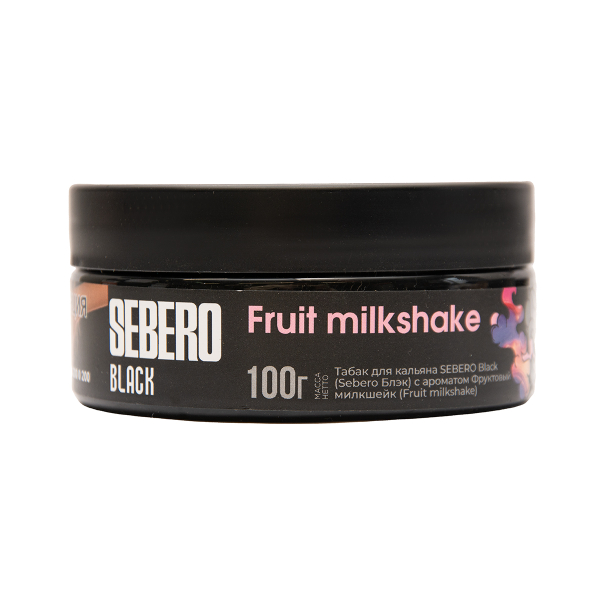 Табак Sebero Black Fruit Milkshake 100 грамм в Хабаровске