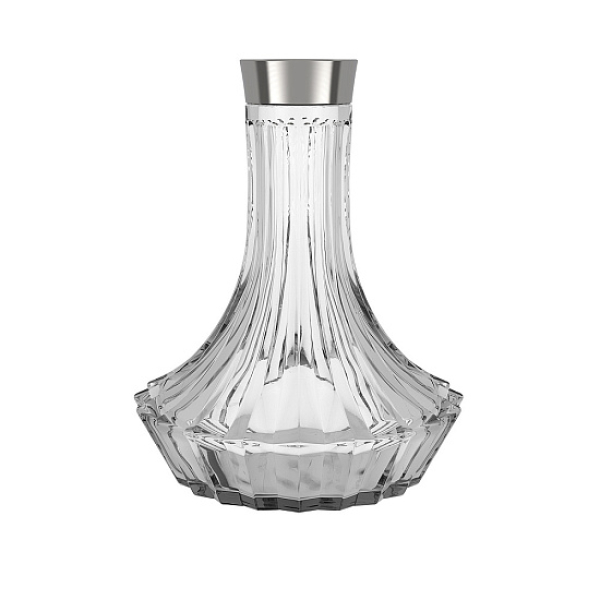 Колба Alpha Hookah Craft Twistlock На Резьбе Прозрачная  Silver в Хабаровске