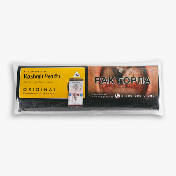 Табак Tangiers Kashmir Peach Персик Кашмир 100 грамм в Хабаровске