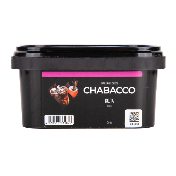 Бестабачная смесь Chabacco Medium Cola 200 грамм в Хабаровске
