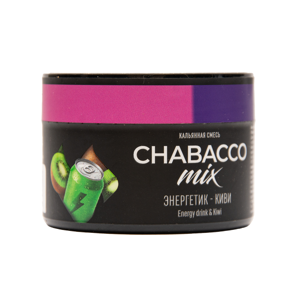 Бестабачная смесь Chabacco Medium Mix Energy Drink & Kiwi 40 грамм в Хабаровске