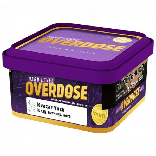 Табак Overdose Kvazar Yuzu 200 грамм в Хабаровске