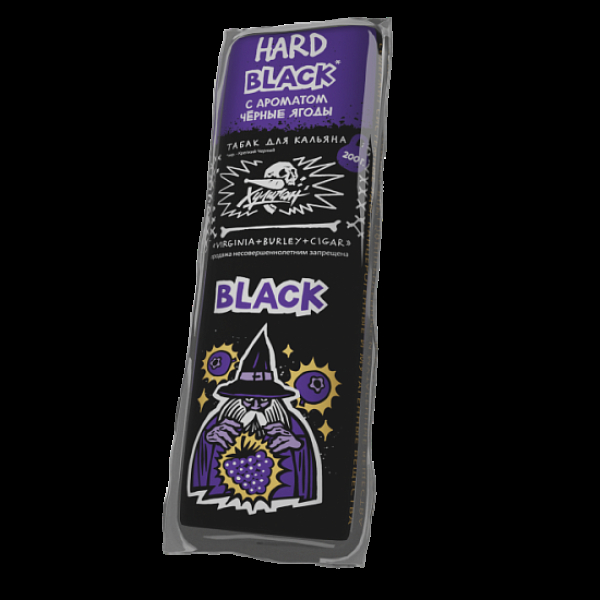 Табак Хулиган Hard Black Черные Ягоды 200 грамм в Хабаровске