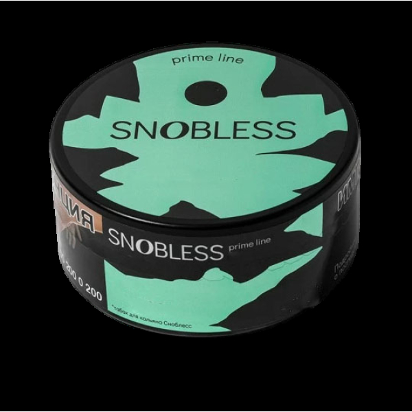 Табак Snobless Крем Брюле Creme Brulee Prime Lines 100 грамм в Хабаровске