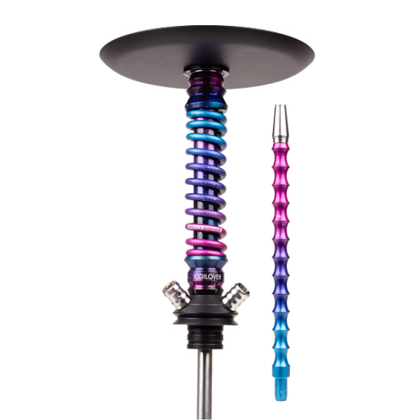 Кальян Mamay Customs Coilovers Mini Special Anod Dark Space Blue Space в Хабаровске